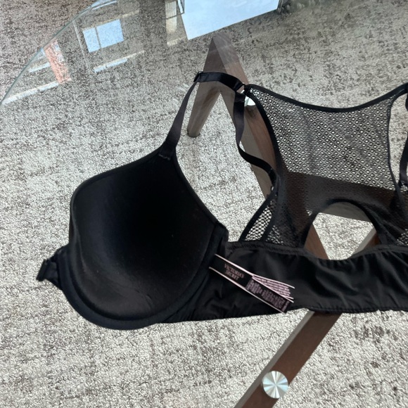 Victoria's Secret Sz US32 DD T-Shirt Lightly Lined Demi Bra Adjustable straps - Picture 5 of 9